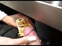 Public Cum Eating