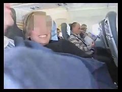 Spanish Couple Crazy Handjob In A Plane (amazing)