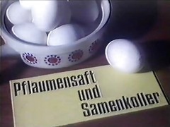 Vintage 70s German - Pflaumensaft Und Sa...