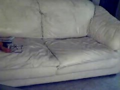 Hidden Cam Couch Bate
