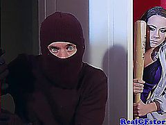 Housewife Assfucked By A Midnight Burglar