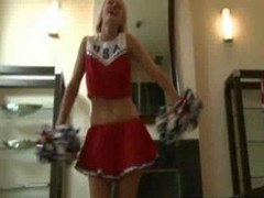 My Cheerleader Gf Dances And Sucks For Me