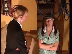 Girl Screams As Her Ass Is Spanked Hard