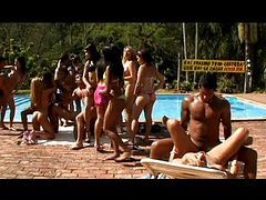 Pool Side Fuck-a-thon Part 1
