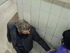 Licking Ass In Public Toilet