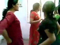 Indian Girls In Dresses Dance It Up