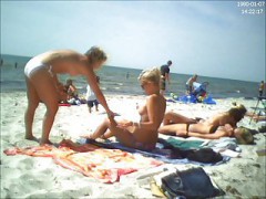 Total Humiliation Blonde Teen Bitch Beach Spy Toilet Pussy