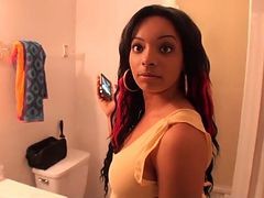 Convincing Her To Do A Quickie In The Bathroom