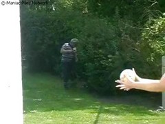 Young Teen With Grandpa