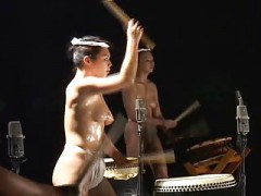 Zenra Nude Taiko Drums