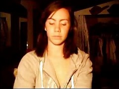 Girl Strips And Masturbates On Webcam
