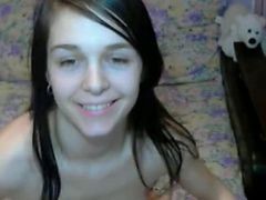 Cute Brunette On Webcam 2