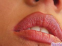Beautiful Blue Eyed Pussy Gets Fruity With Fun Inserts