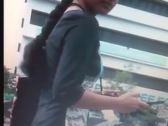Indian Girl Boob Press In Public