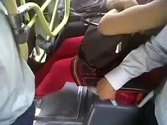 Desi Bus Boobs Touch Voyeur