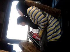 Egyption Hijab Relax In Bus