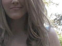 Tgirl Hzl Strips And Jerks Her Cock
