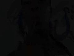 Black Shemale Neveah Jerks Off Her Cock