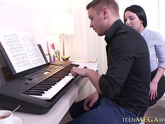 Erica Gets Her Pussy Plowed By Her Piano Teacher