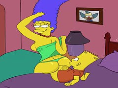 Cartoon Porn Simpsons Porn Marge Fuck His Son Bart