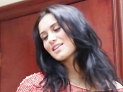 Casting Agent Interviews Young Babe