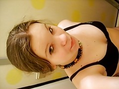 Self Filmed Very Cute Czech Girl