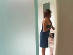 Caught Watching Step Daughter