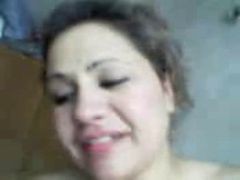 Arab Beautiful  Wife Hand Job Her Hubby