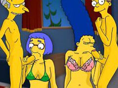 Simpsons Hentai Hard Orgy