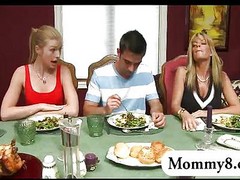 Teen And Stepmom Battle For The...