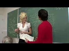 Blonde Teacher Laid By A Student