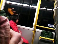 Public Masturbation In The Bus