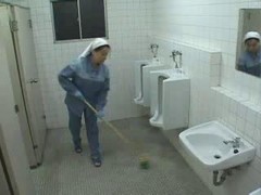 Asian Nurse And Cleaning Lady Help A Pat...