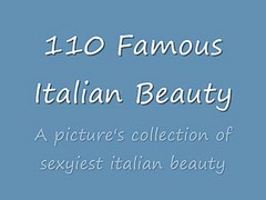 110 Celebrities From Italy