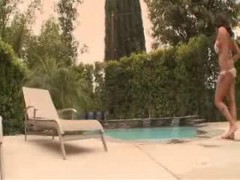 Lizzy Styles Poolside Pussy