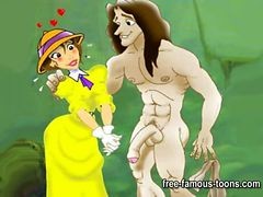 Tarzan And Teen Jane Hardcore Orgy