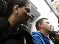 Mature Lady Likes Bulge..she Cant Stop Looking