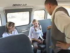 Schoolgirl Bus Fuck!