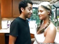 Busty Babysister Fucks In The Ki...