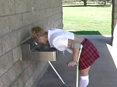 Pretty Teen Amputee Brittney Loves 2 Tea...