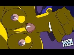 Simpsons Cartoon Sex: Homer  Fuc...