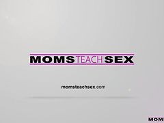 Moms Teach Sex - Mom Teaches Son And Girlfriend