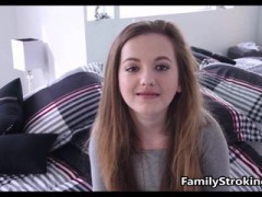 Step Brother Fucks Sister With Blackmail