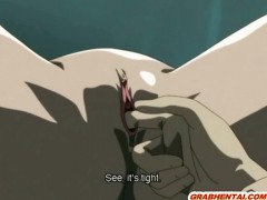 Cute Anime Girl Takes The Pain F...