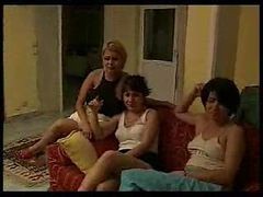He Bones With Three Turkish Ladies
